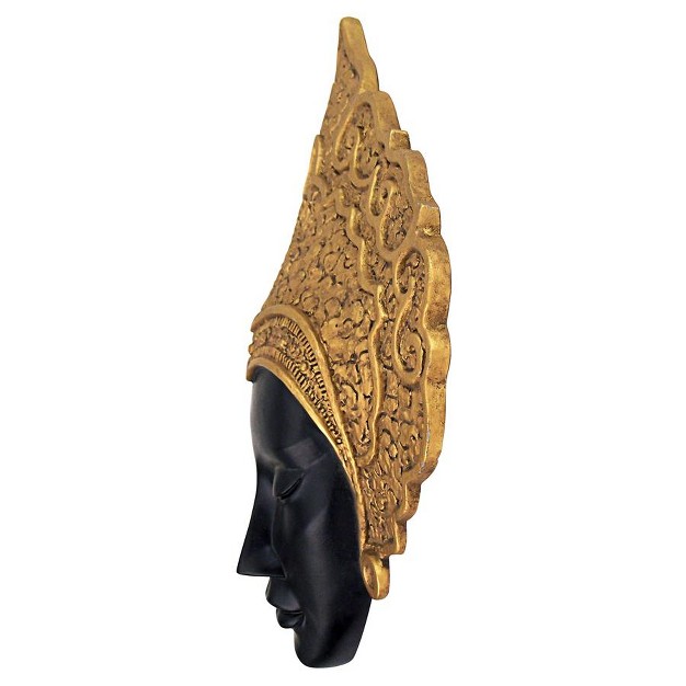 Design Toscano Thai Court Dancer Mask Wall Sculpture