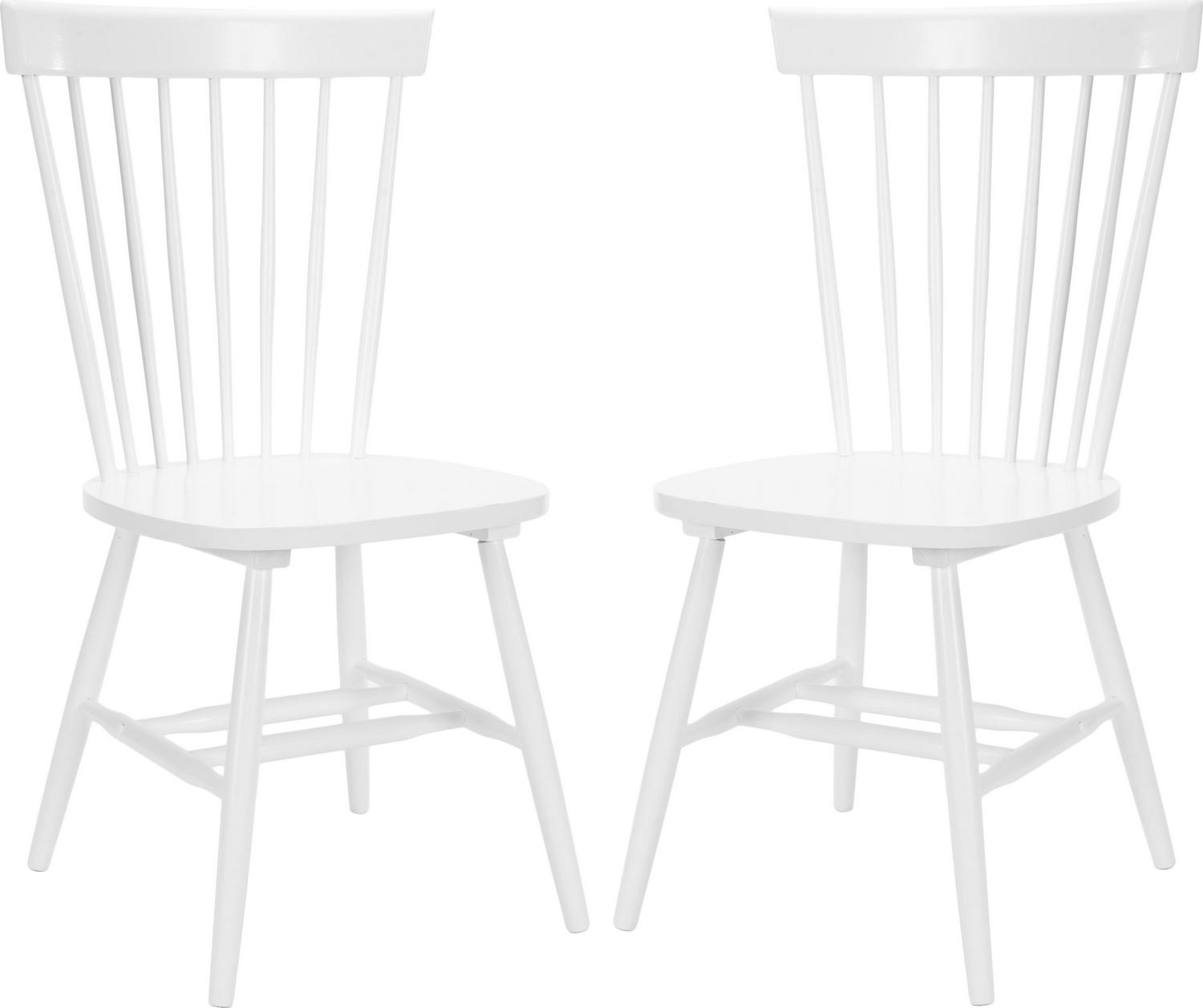 Safavieh Dining Chair， Set of 2， White