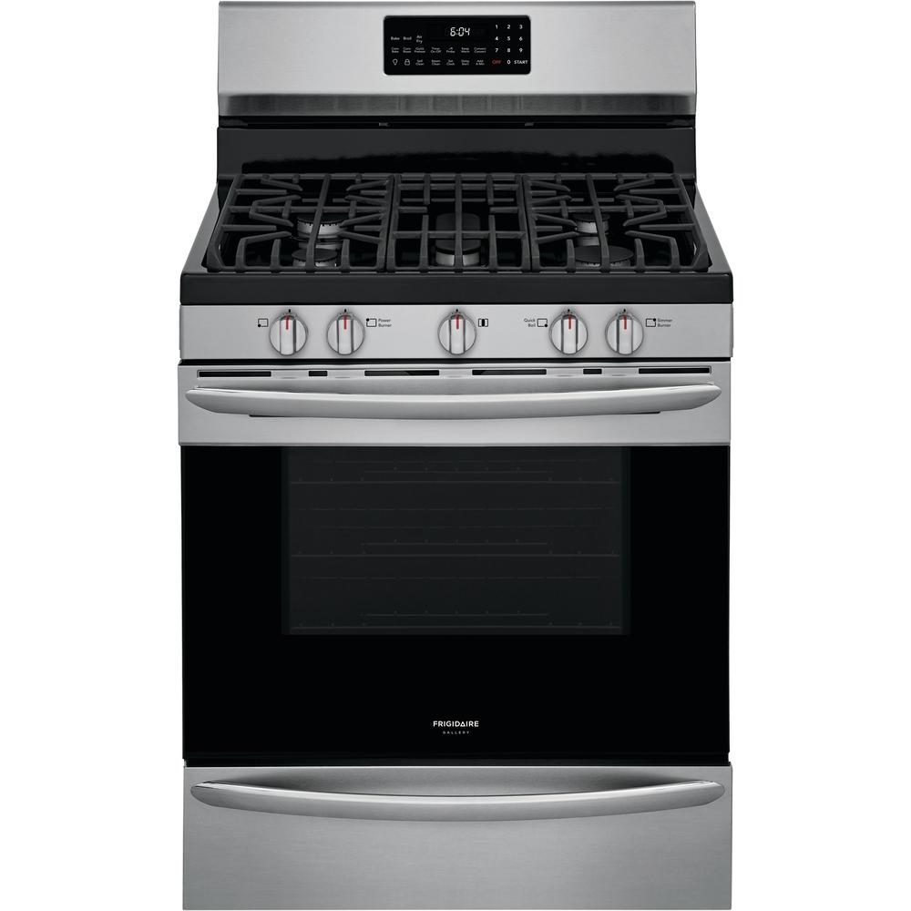 Frigidaire Gallery 30-inch Freestanding Gas Range with Even Baking Technology GCRG3060AF