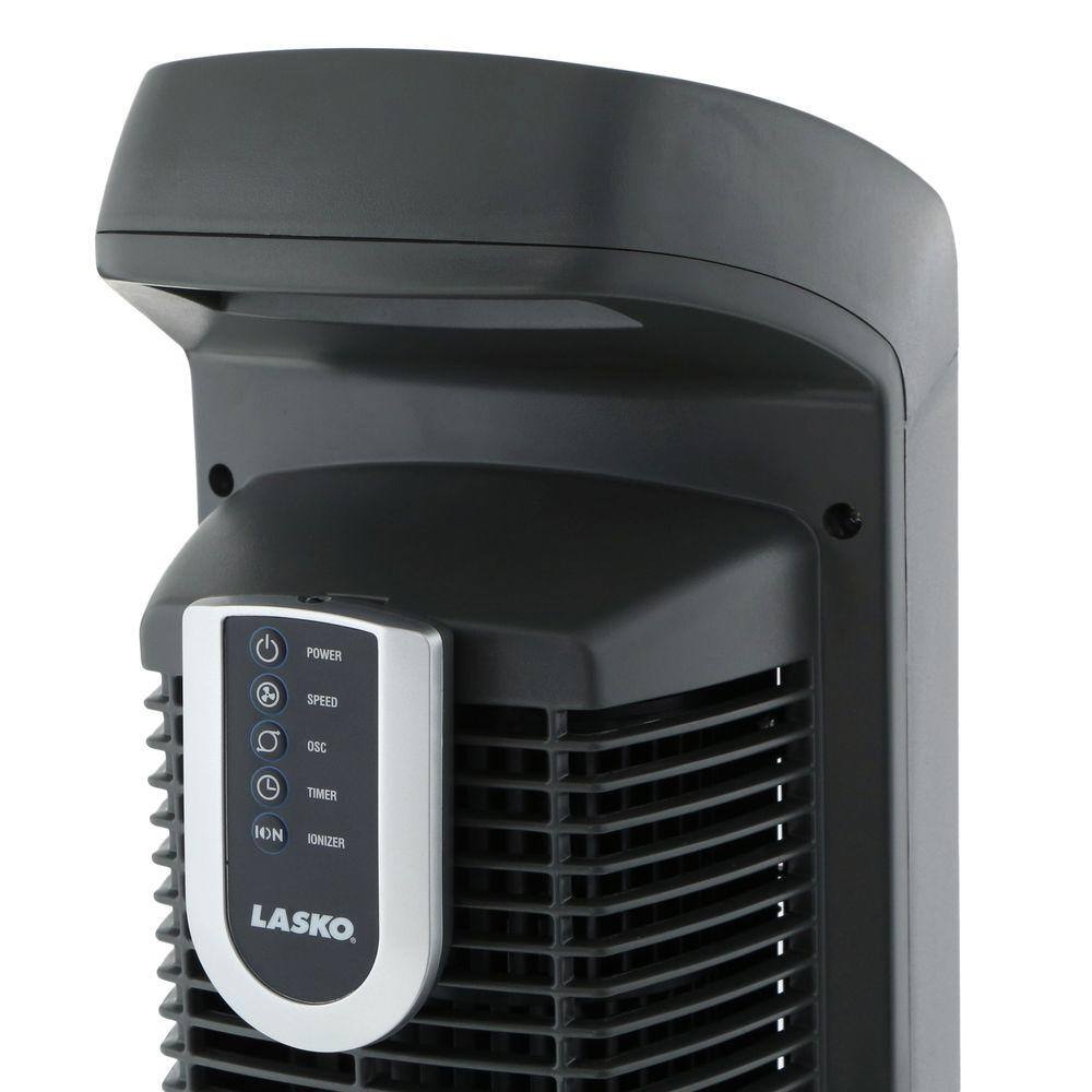 Lasko 42 in. Electronic Oscillating 3-Speed Tower Fan with Remote Control and Fresh-Air Ionizer 2559