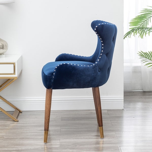 Roundhill Furniture Lindale Mid-century Modern Velvet Accent Chair