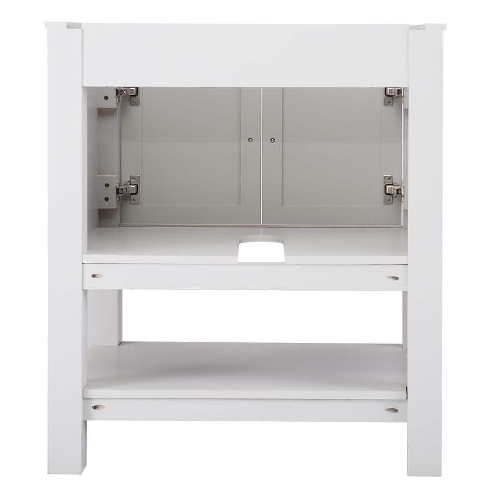 Home Decorators Collection Gazette 30 in W Bath Vanity Cabinet Only in White