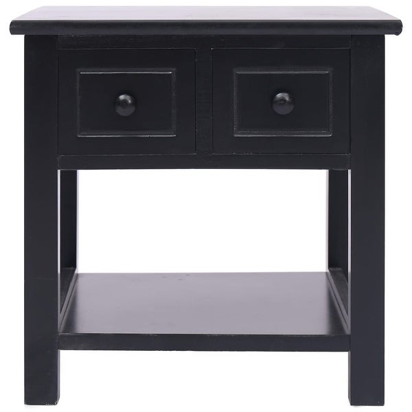 Side Table Black 15.7