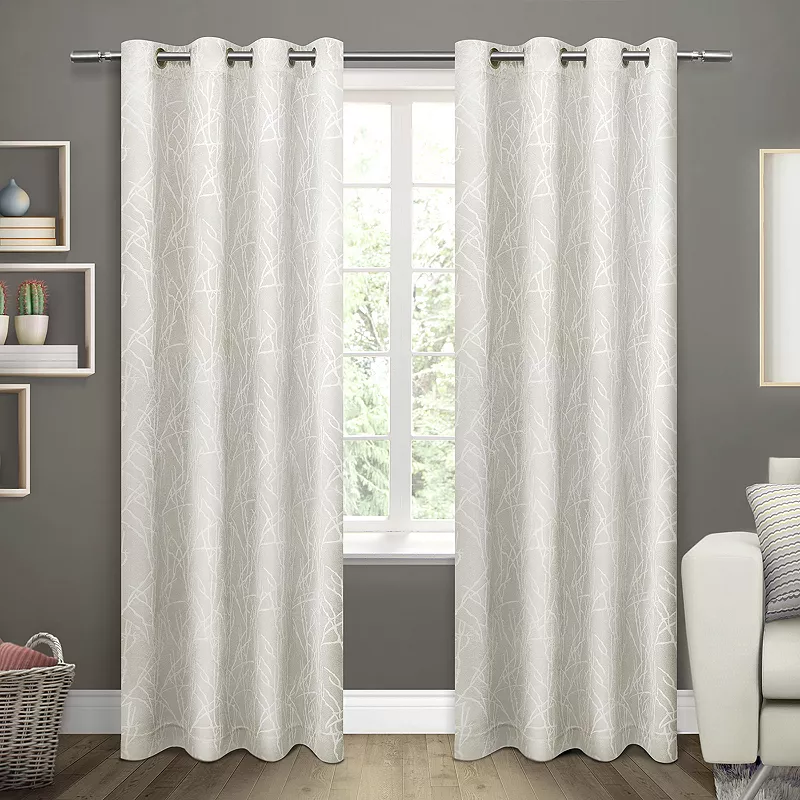 Exclusive Home 2-pack Twig Insulated Blackout Window Curtains