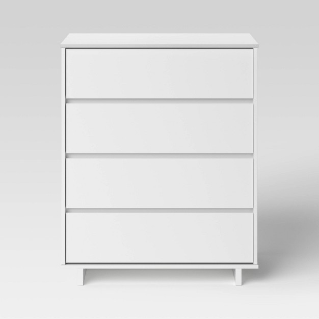 Modern 4 Drawer Dresser