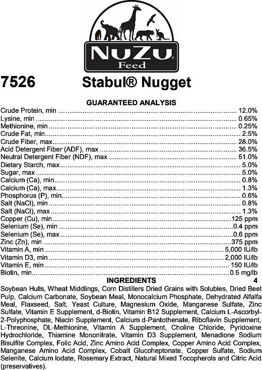 Stabul Nuggets Molasses-Free Banana Horse Treats