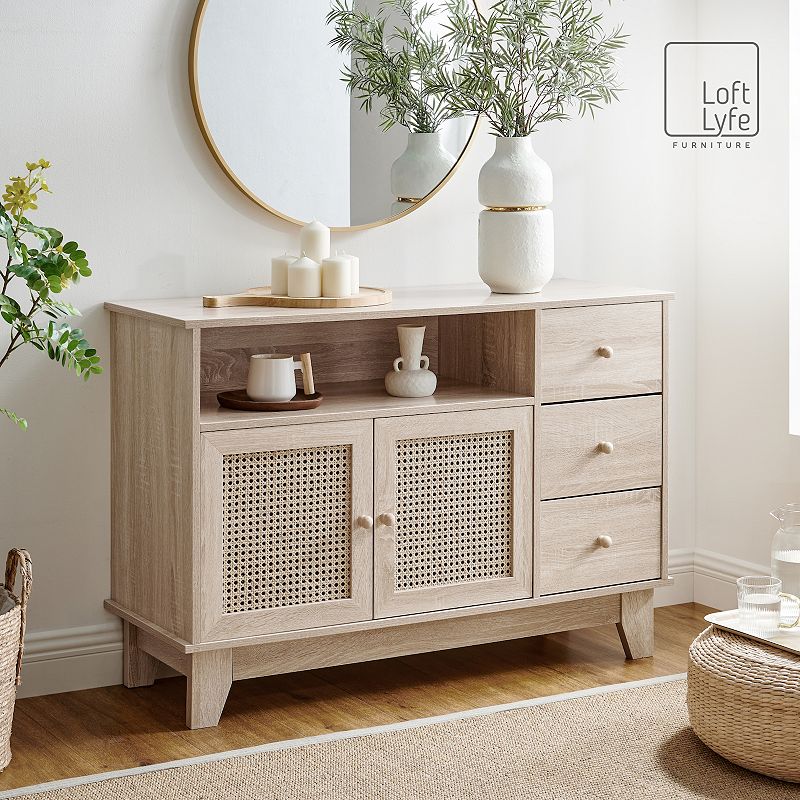 Ina Sideboard Natural Rattan