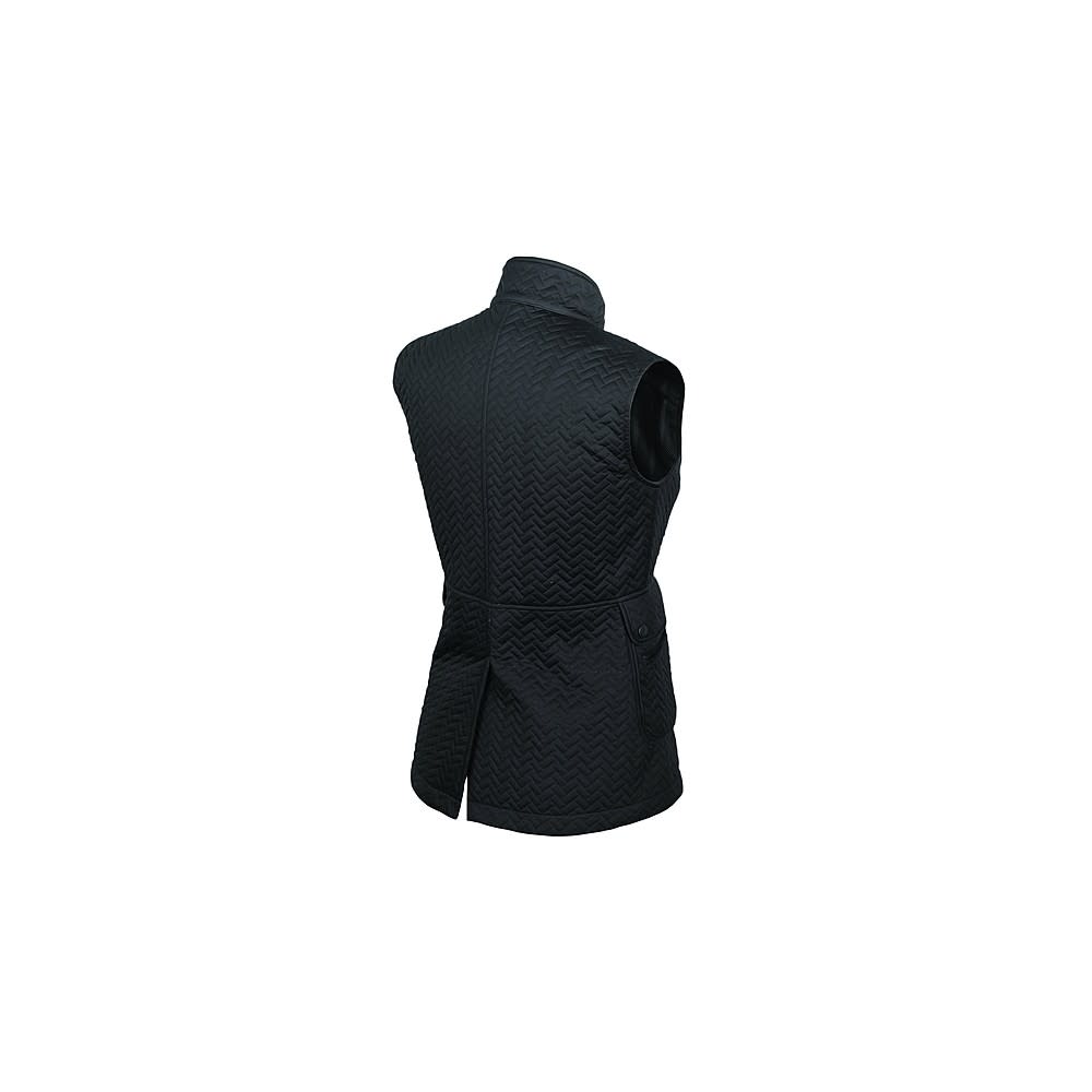 Mobile Warming Cascade Vest Womens Black Small