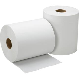 SKILCRAFT 600 ft. L White 100% Recycled Paper Towel Roll (12-Rolls per Pack) NSN5923323