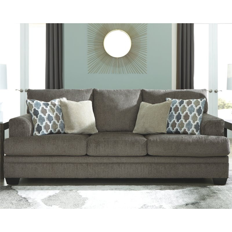 Signature Design by Ashley Dorsten Sofa in Slate   Transitional   Sofas   by Homesquare  Houzz