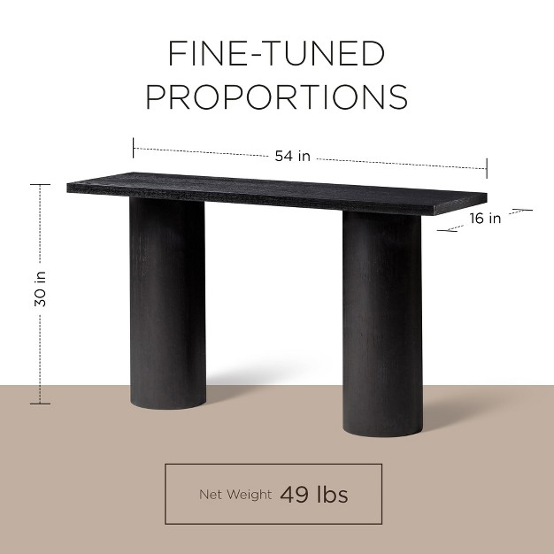 Maven Lane Lana Contemporary Wooden Console Table