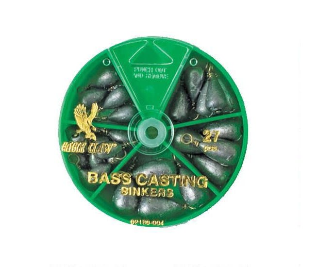 Eagle Claw Bass Casting Sinker Assorted 02180H-004