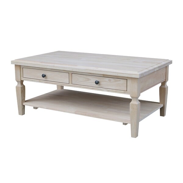 Vista Solid Wood Coffee Table - 48