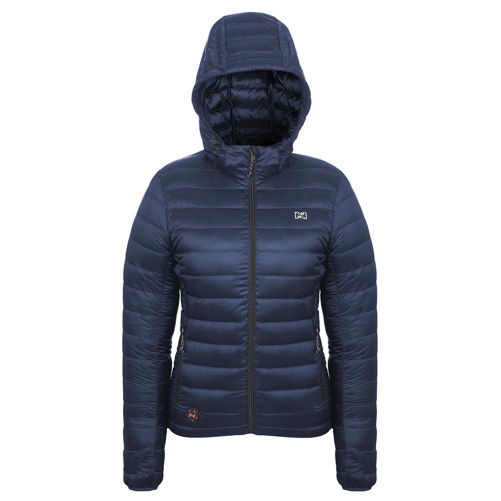 Summit Heated Jacket 12 Volt Womens Navy Small ;