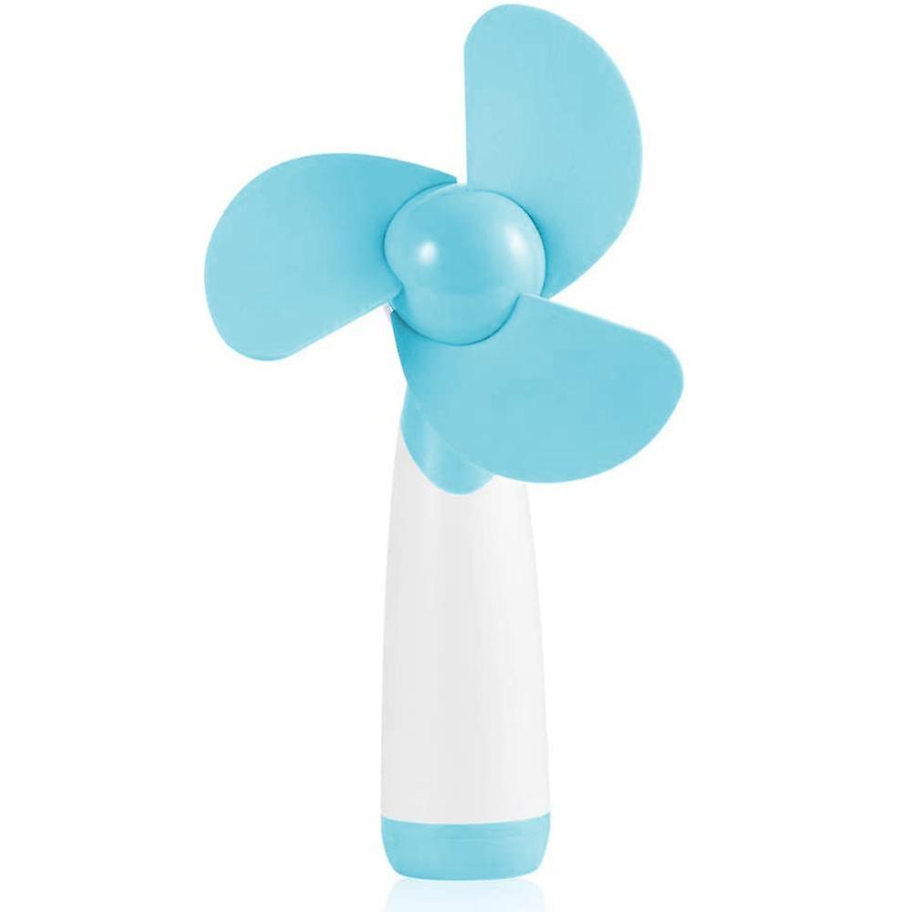 Handheld Mini Fan-bluehousehold Products