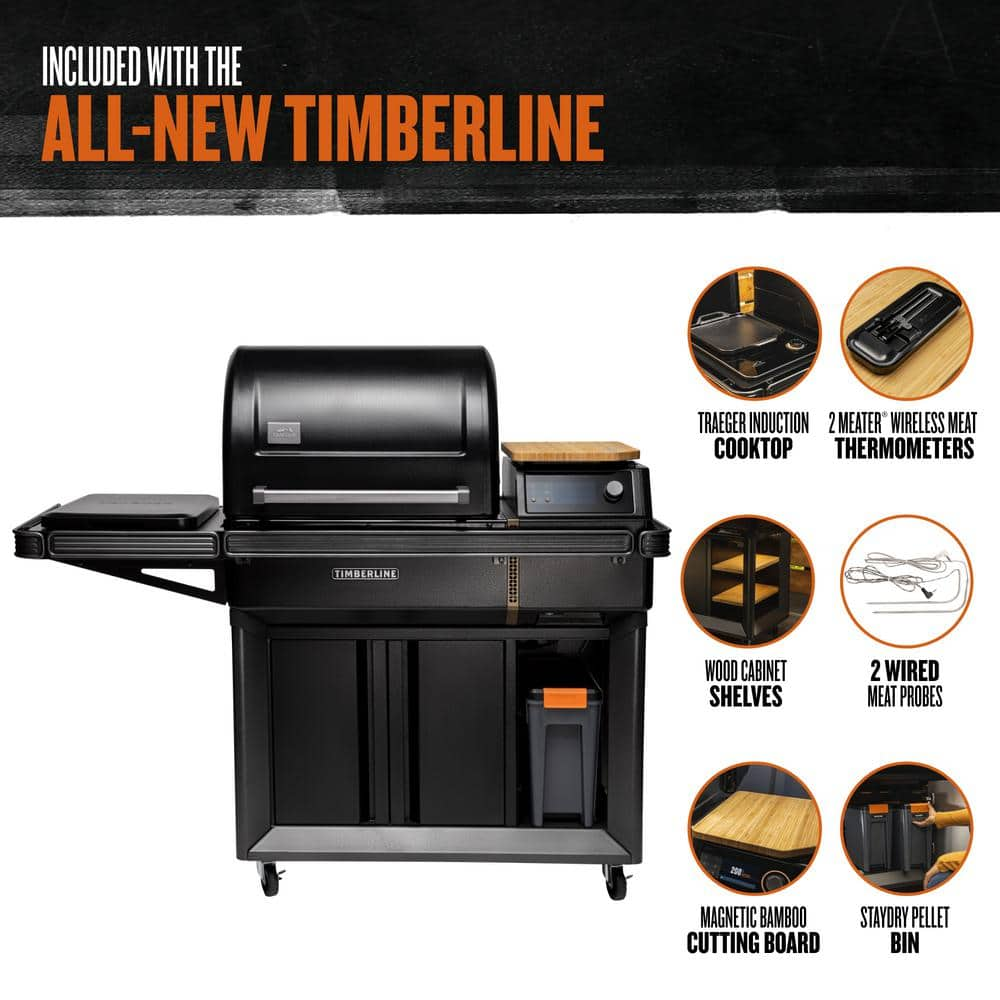 Traeger Timberline Wood Pellet Grill TBB86RLG