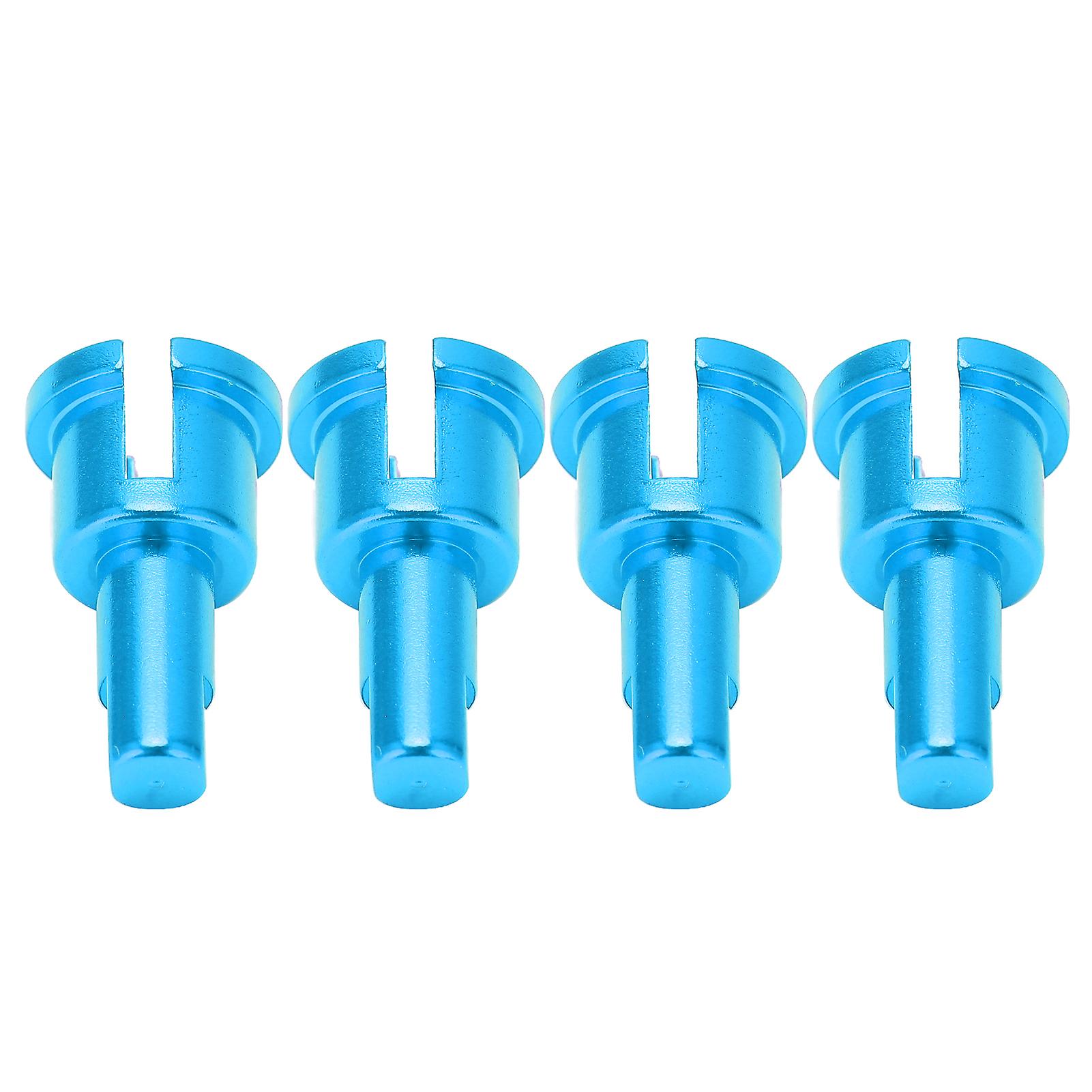 4pcs Rc Differential Cup Wear Resistance Durable Aluminum Alloy Differential Cup Connectors For Remote Control Carblue