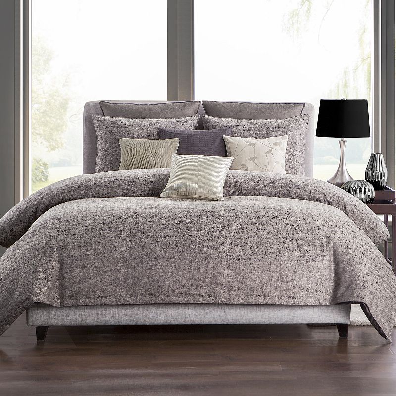 Driftwood Plum Comforter Set with Shams