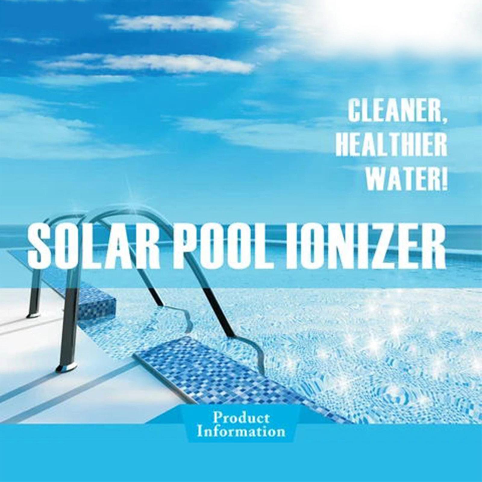 Solar Pool-ionizer Copper Ion Swimming Pool Purifier Water Purifier