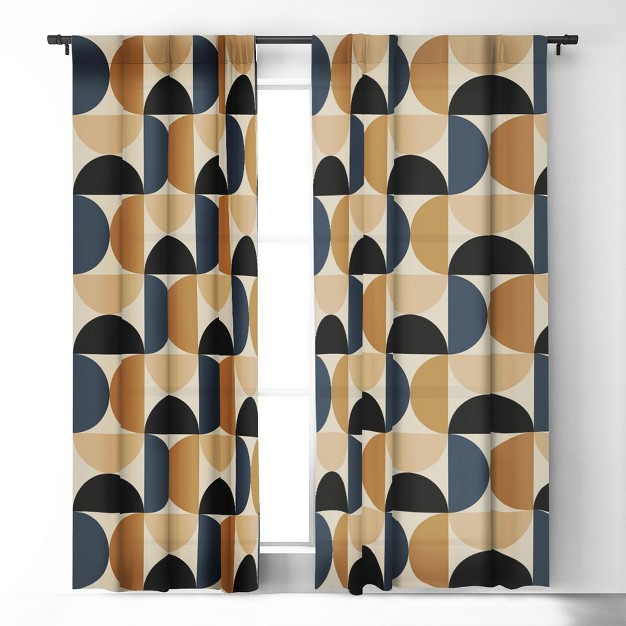 1pc Blackout Window Curtain Panel Deny Designs