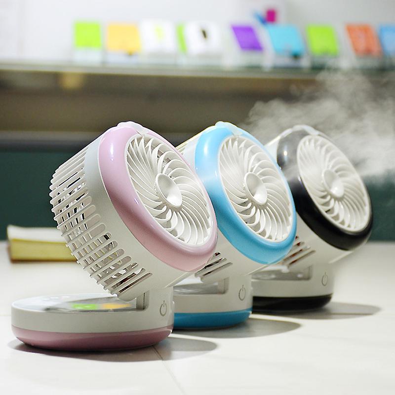 Small Portable Mini Humidification Spray Refrigeration Usb Rechargeable Fan