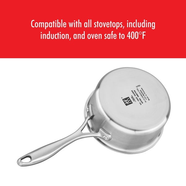 ZWILLING Spirit 3-ply Stainless Steel Ceramic Nonstick Saucepan