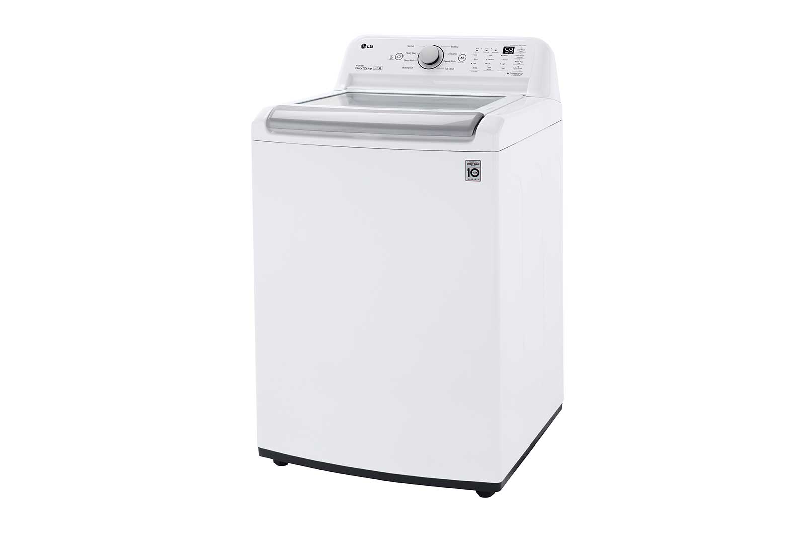 Lg WT7150CW 5.0 Cu. Ft. Mega Capacity Top Load Washer With Turbodrum™ Technology