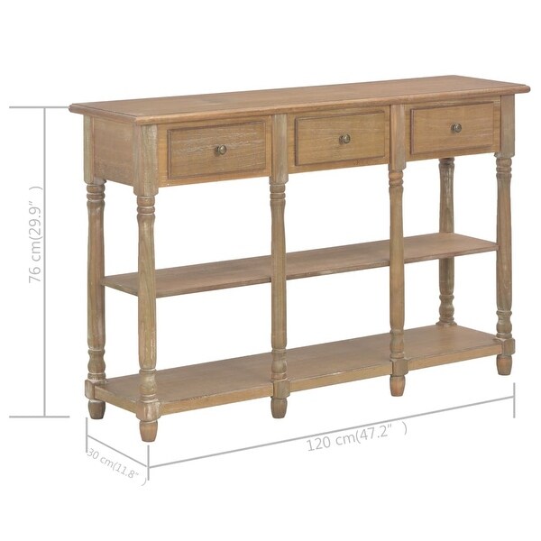 vidaXL Console Table 47.2