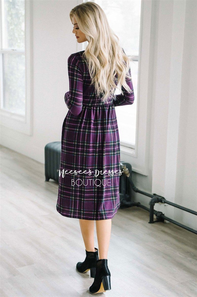 The Nellie Plaid Dress