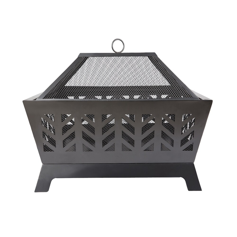 Modern Iron Fire Pit Outdoor