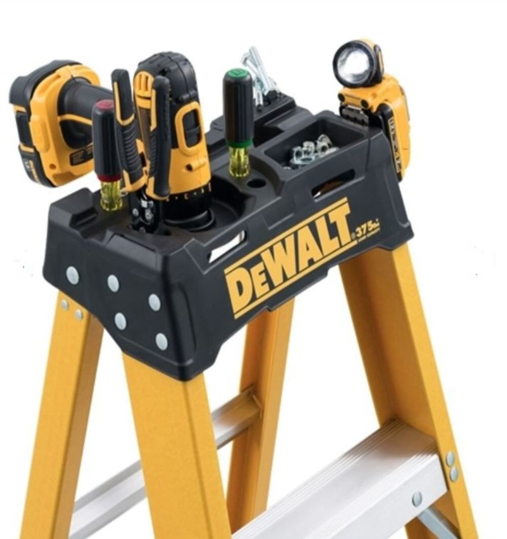 DEWALT Stepladder 500lb Rated FG 6' DXL3810-06 from DEWALT