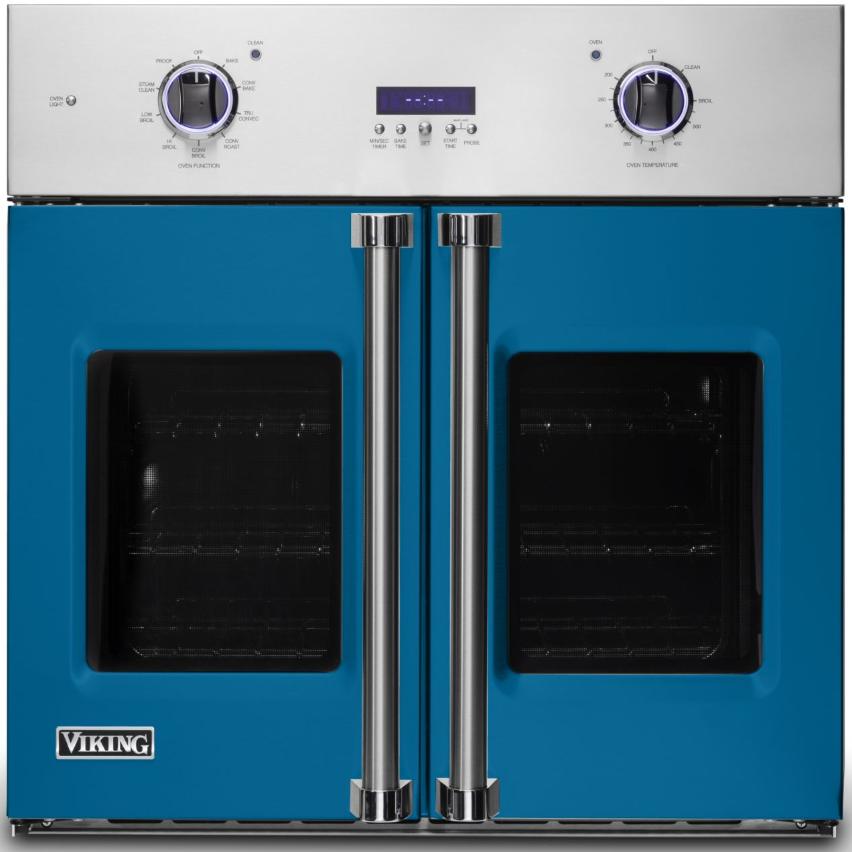 Viking 30-inch, 4.7 cu.ft. Built-in Single Wall Oven with Vari-Speed Dual Flow Convection System VSOF7301AB