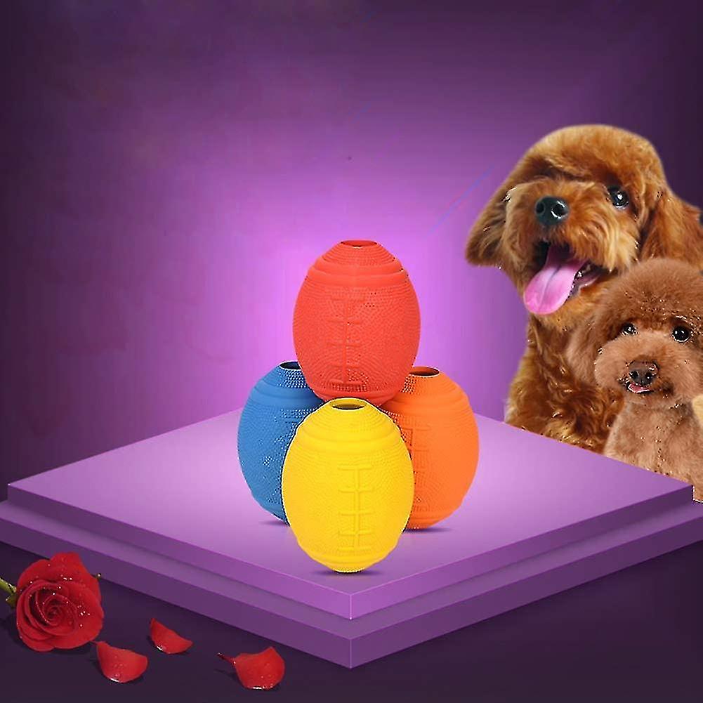 Pet Treat Ball Food Dispenser Iq Treat Dispensing Ball Dog Interactive Toy Rubber Chew Toy Slow Feed