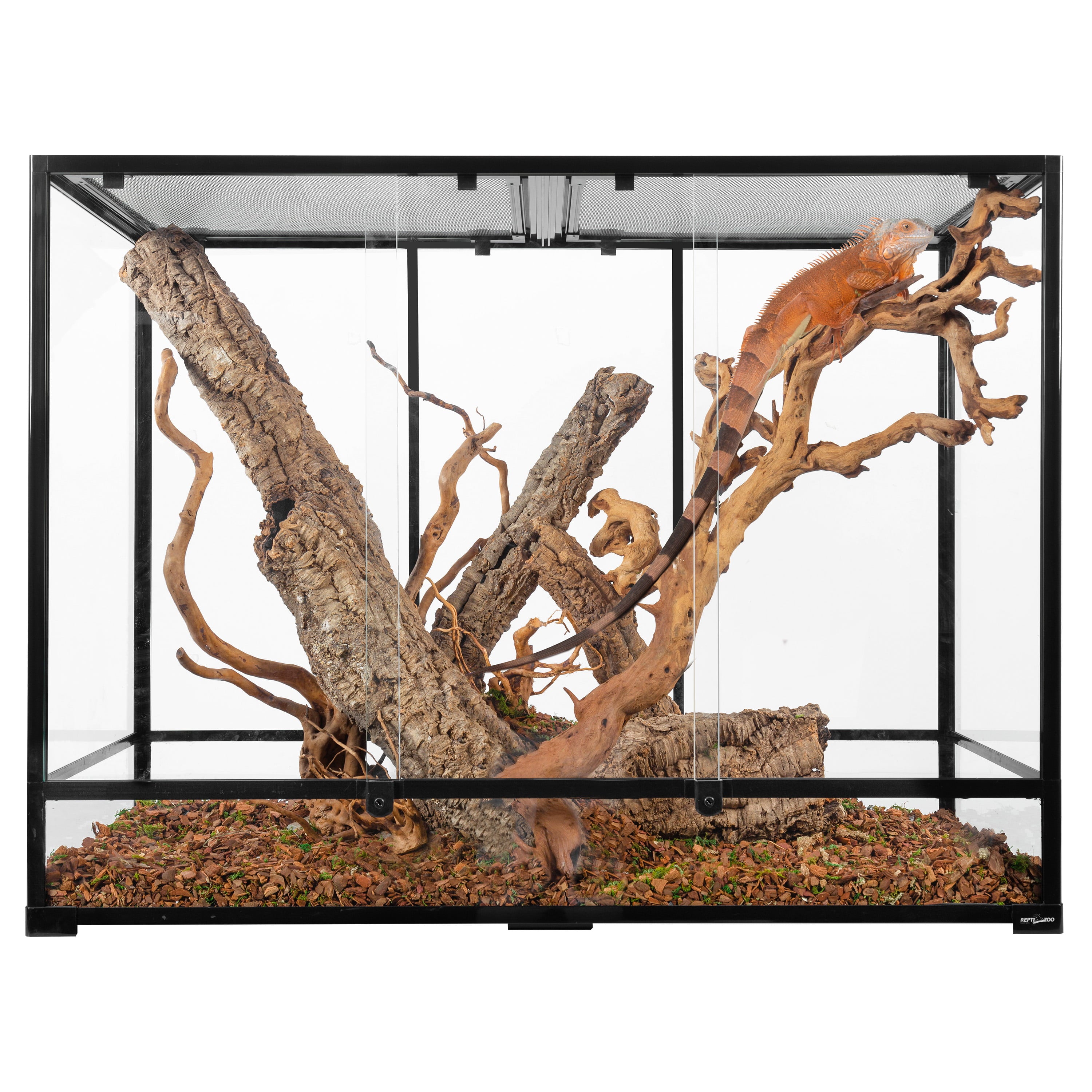 REPTI-ZOO Reptile Glass Terrarium， 48