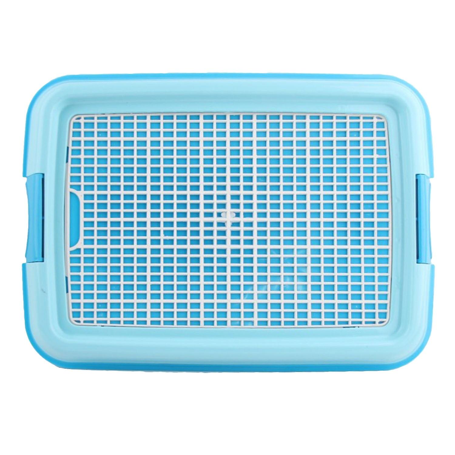 Detachable plastic mesh dog potty