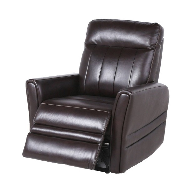 Coachella Power Recliner Chair Brown Steve Silver Co