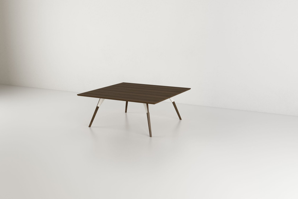 Clarke Square Coffee Table   Midcentury   Coffee Tables   by HedgeApple  Houzz