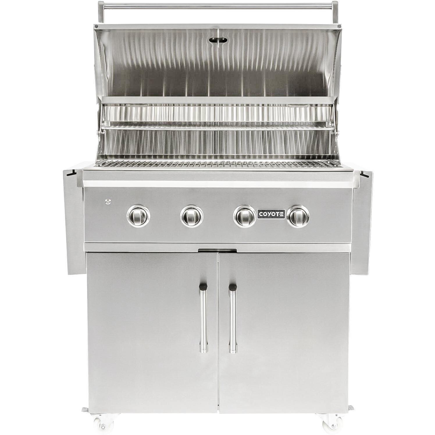 Coyote C-Series 36-Inch 4-Burner Freestanding Propane Gas Grill