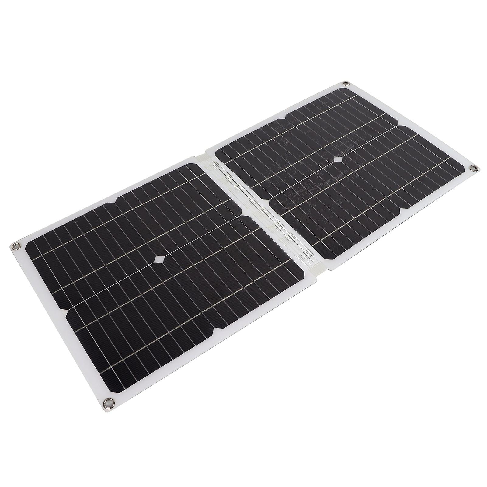 Foldable Solar Charging Panels 5v 40w Monocrystalline High Conversion Rate Solar Panel Kit For Rv Ships Atv