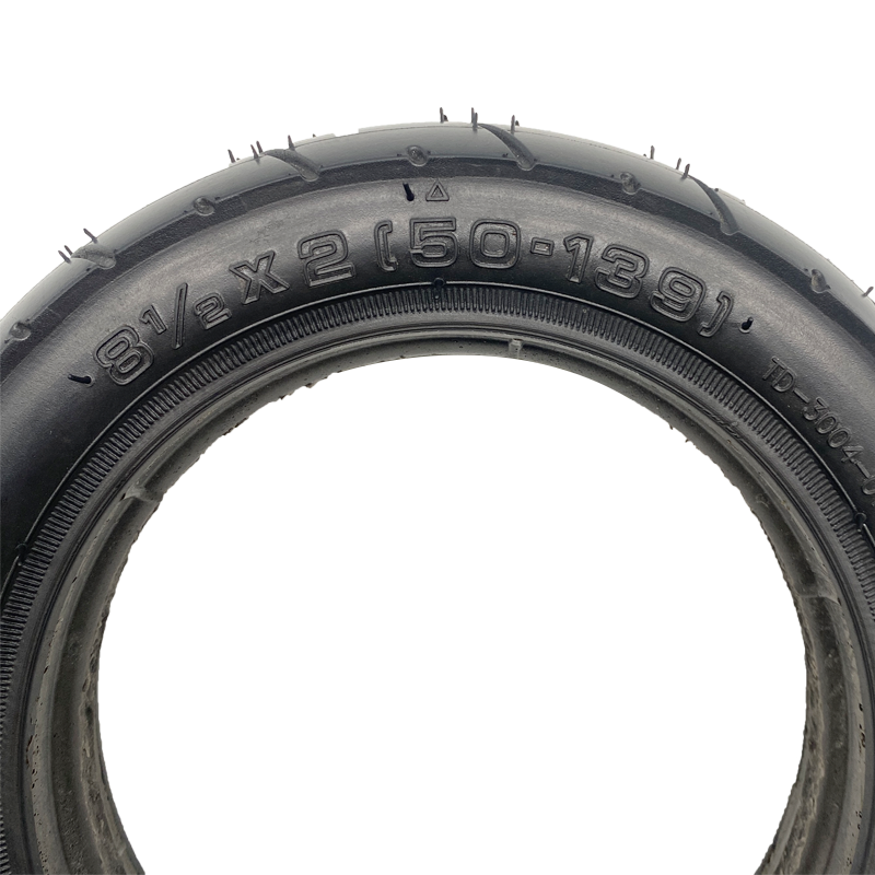 8.5 Inch Explosion Proof Airless tire 8 1/2x2(50 139) rubber solid tire for wheels tires and accessories