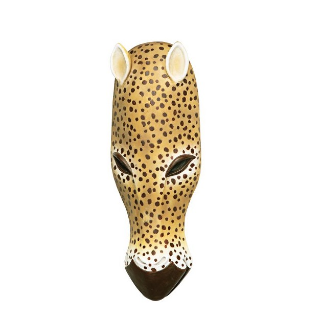 Design Toscano African Serengeti Animal Wall Mask Jaguar