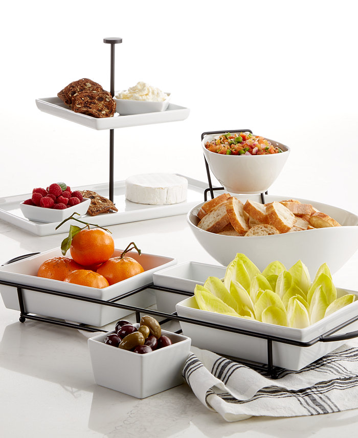 The Cellar Whiteware Serveware Entertaining Collection