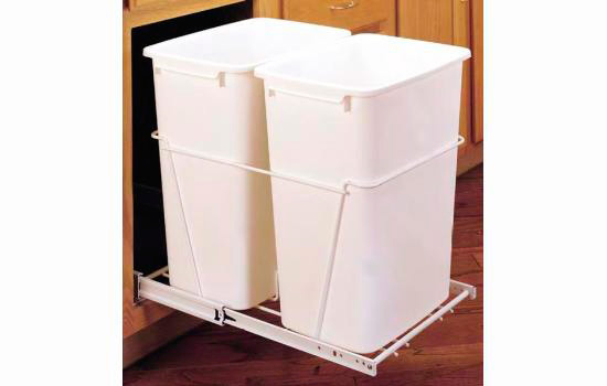 Rev A Shelf RV 18PB 2 S 20 White 35QT Double Waste...