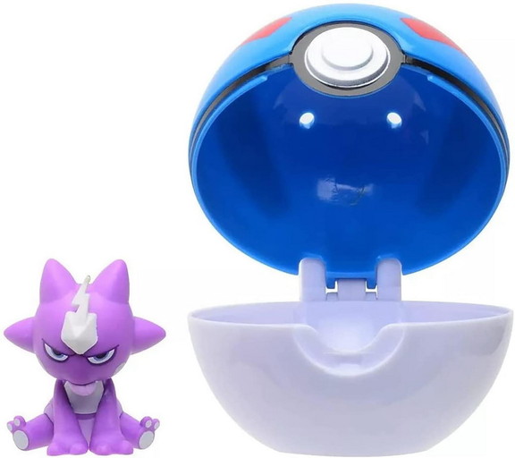 Jazwares JZW PKW2477TO C Pokemon Clip N Go Poke Ba...