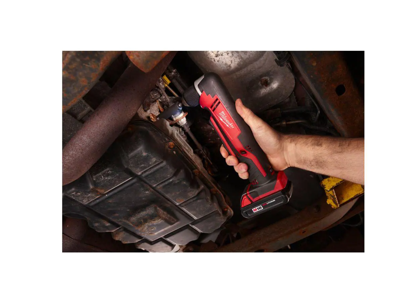 Milwaukee 2615-20 M18 18-Volt Lithium-Ion Cordless 3/8 in. Right-Angle Drill (Tool-Only)