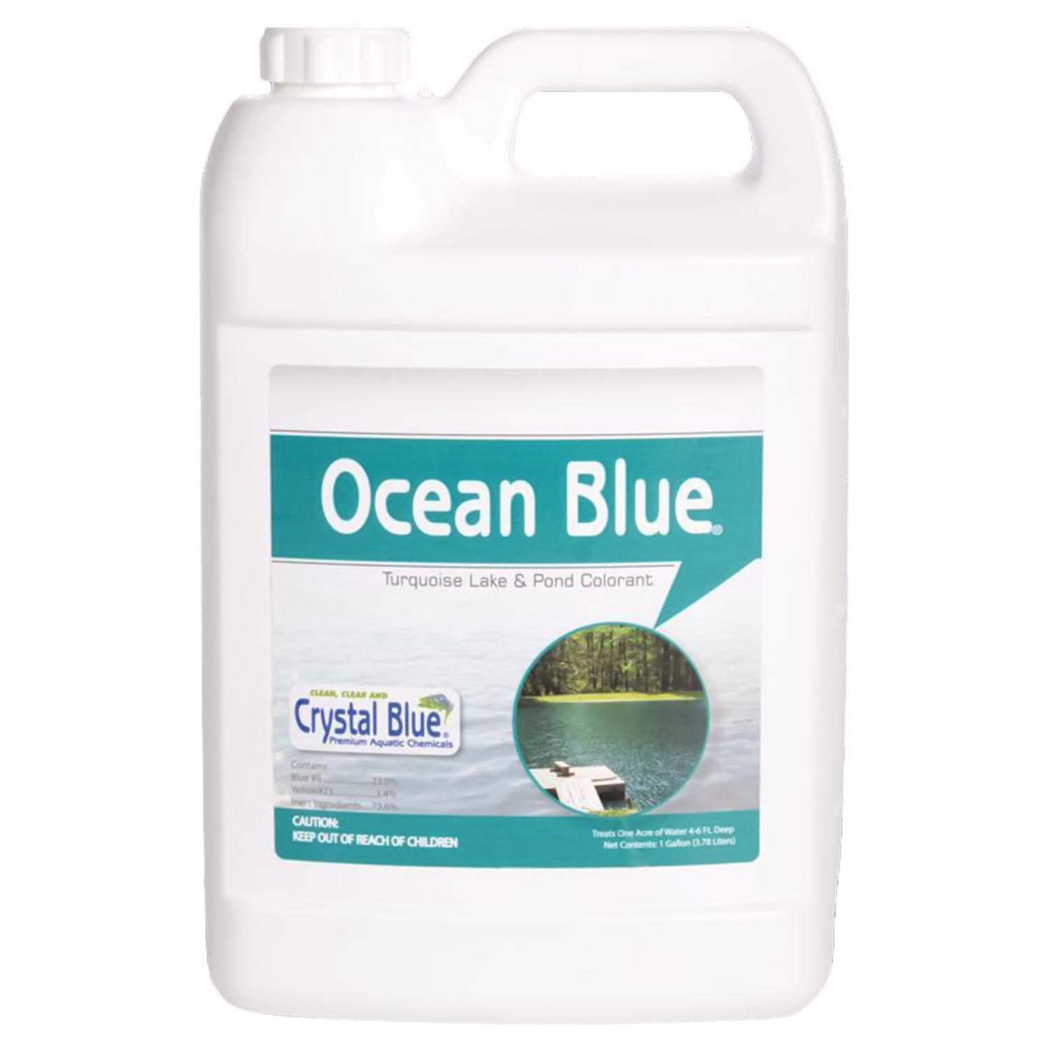 Crystal Blue Ocean Blue Lake and Pond Colorant 1 gal