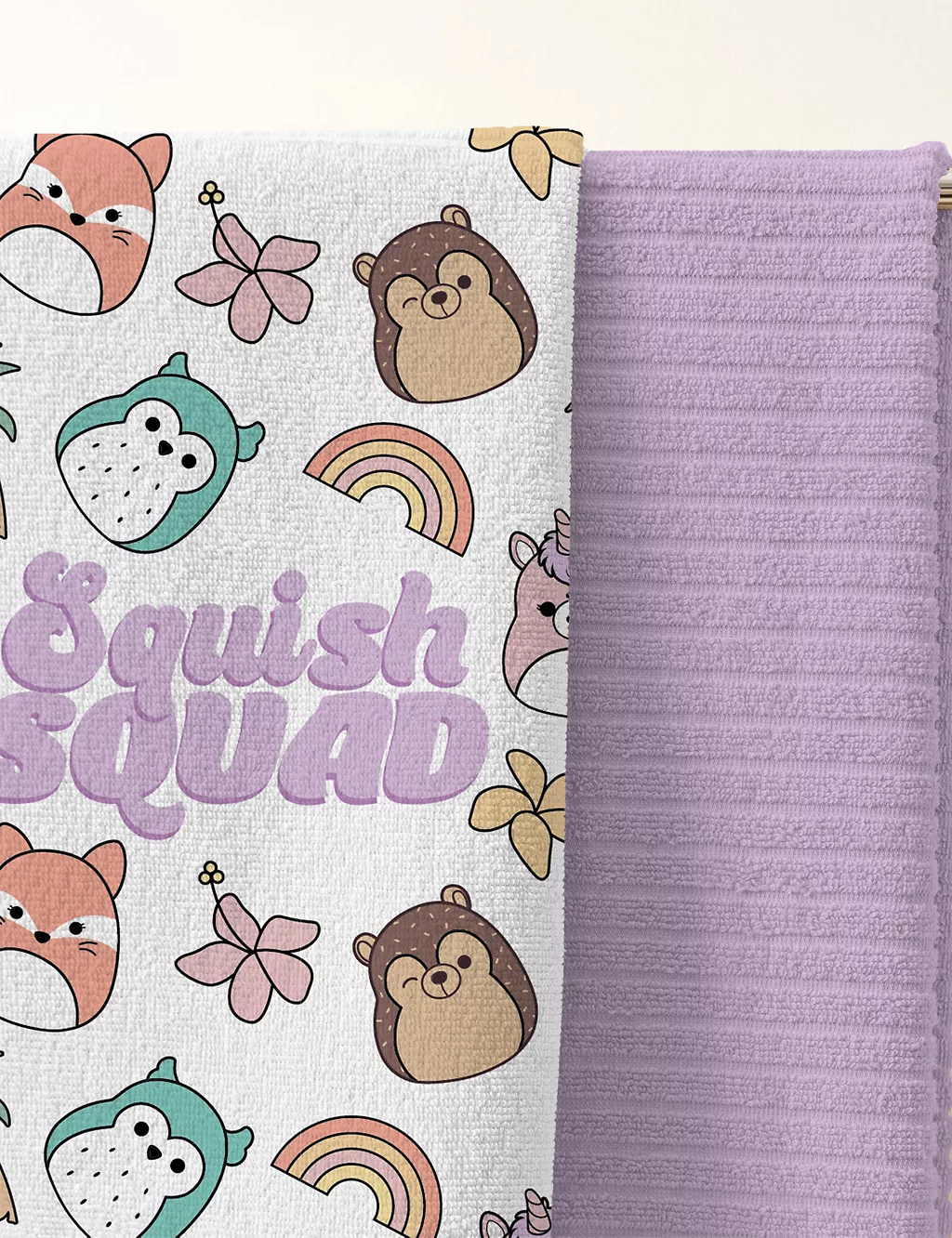 Pure Cotton Squishmallows? Kids' Bath Towel