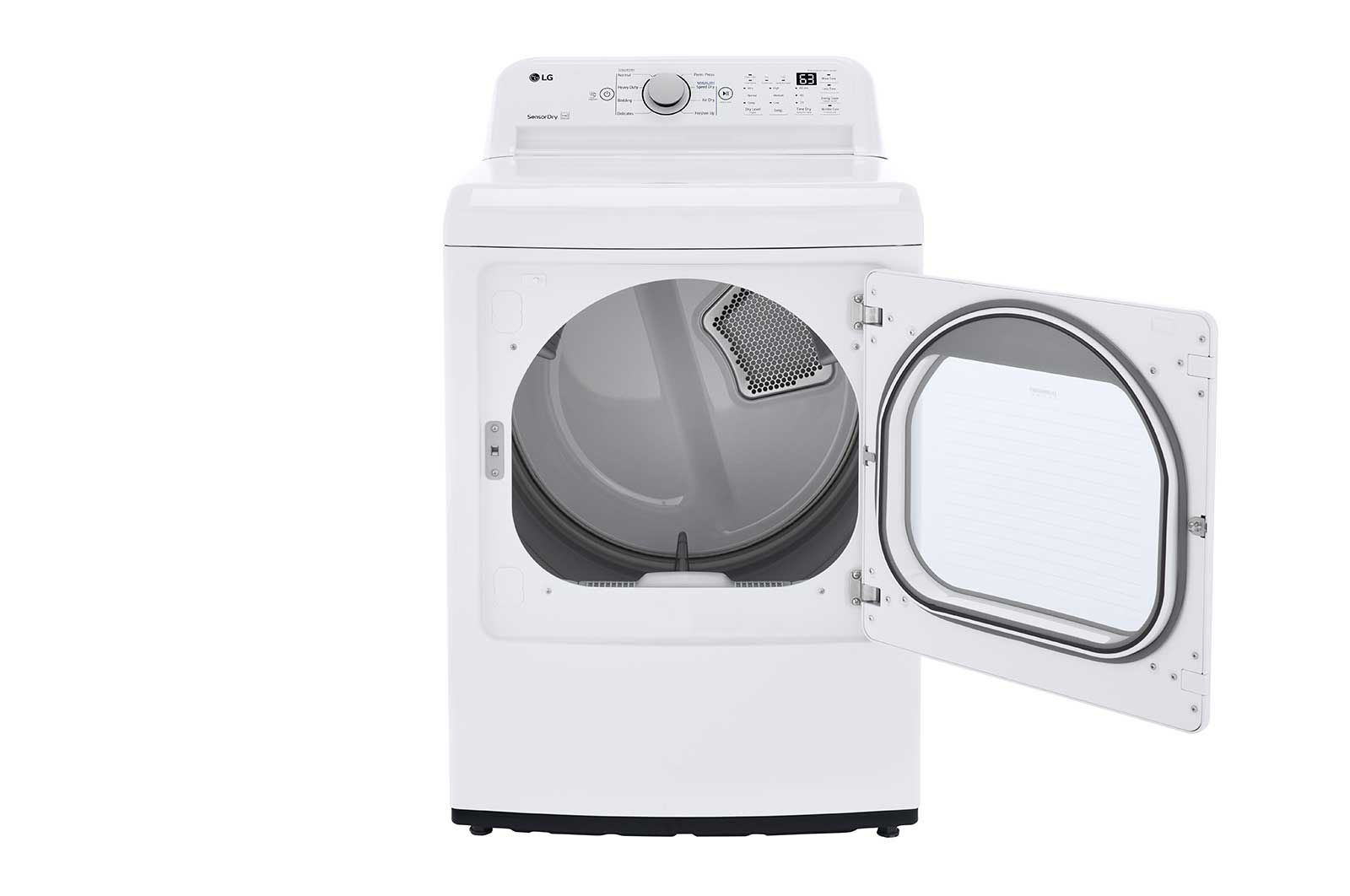 Lg DLE7150W 7.3 Cu. Ft. Ultra Large Capacity Electric Dryer With Sensor Dry Technology