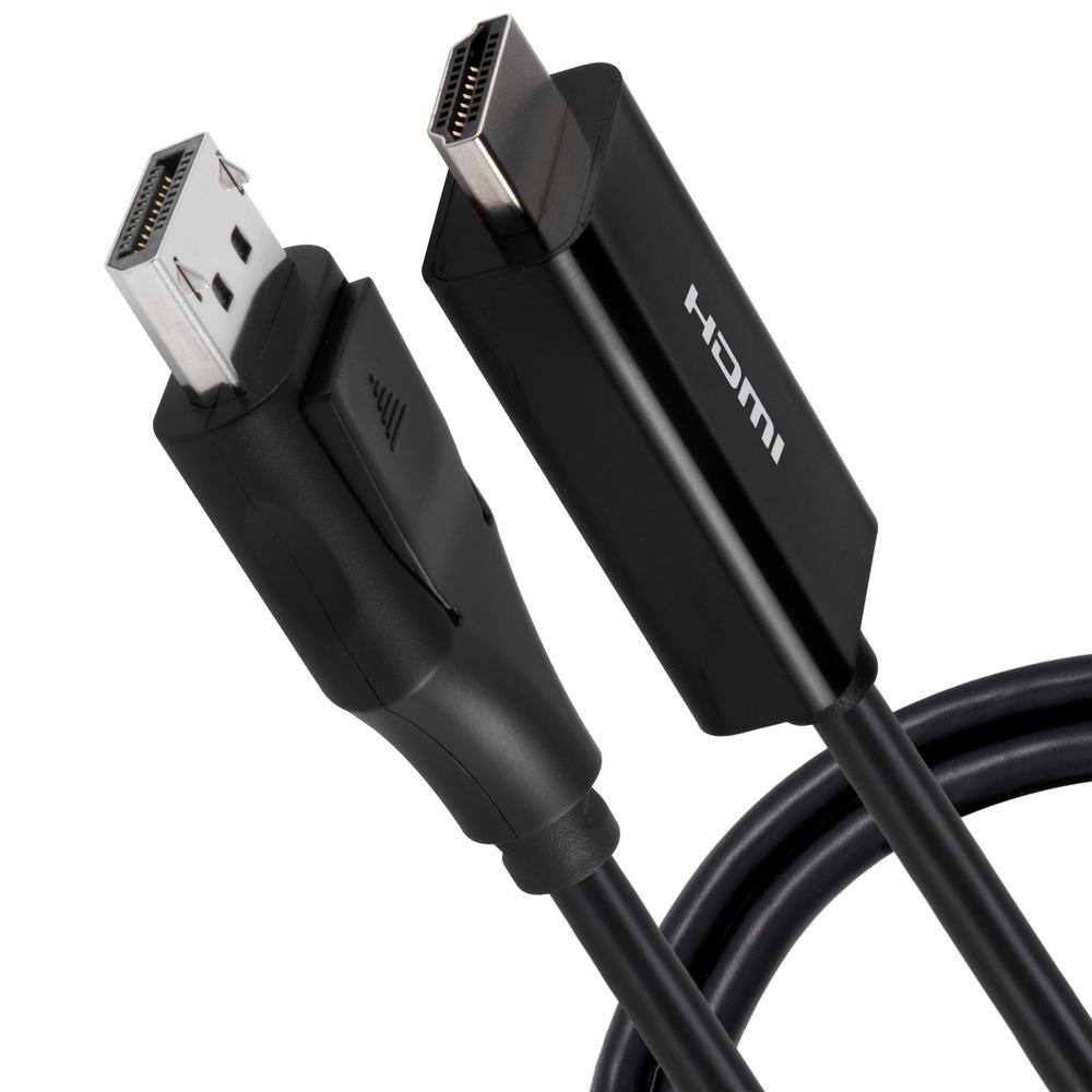 Philips 6 ft. Displayport to 4K HDMI 2.0 Cable Male to Male Cable SWV9216G27