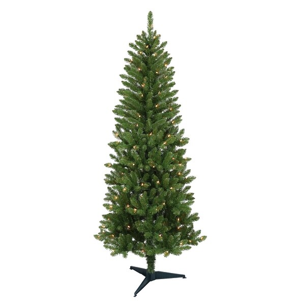 Puleo International PreLit 6' Carson Pine Artificial Christmas Tree